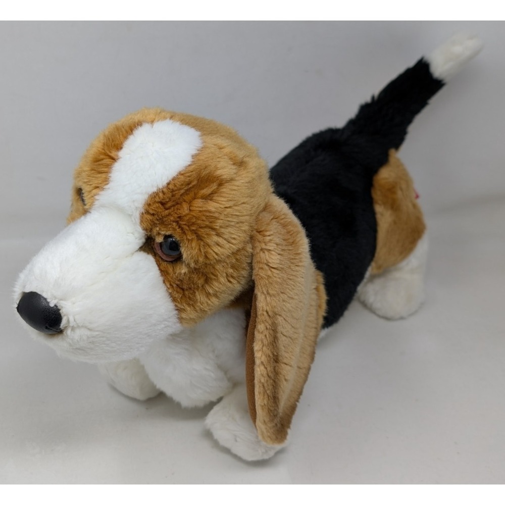 HAROLD the Plush BASSET HOUND Dog Stuffed Animal - Douglas Cuddle Toys - #2012